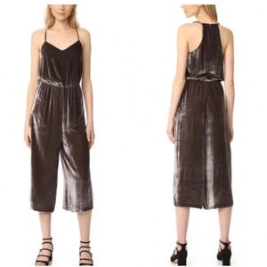 Madewell Velvet Cami Jumpsuit 8